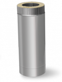 Сэндвич труба 115х200х1000мм Нерж\оц.