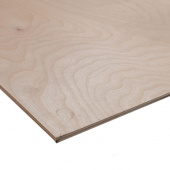 Фанера береза (8мм) Размер 1525х1525мм 4/4