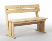 "Москвичка" скамейка разборная 1500*400